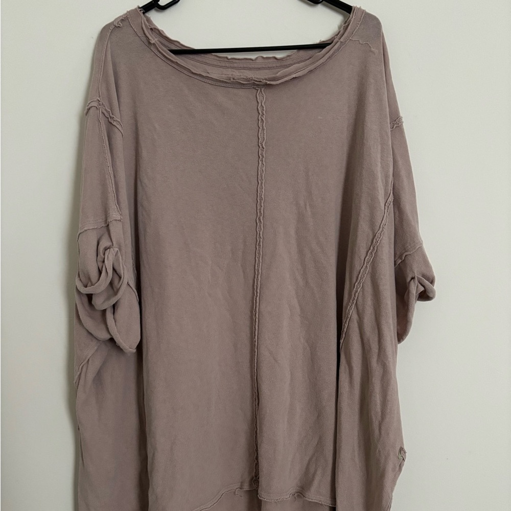 Free people tshirt size xsmall oversized